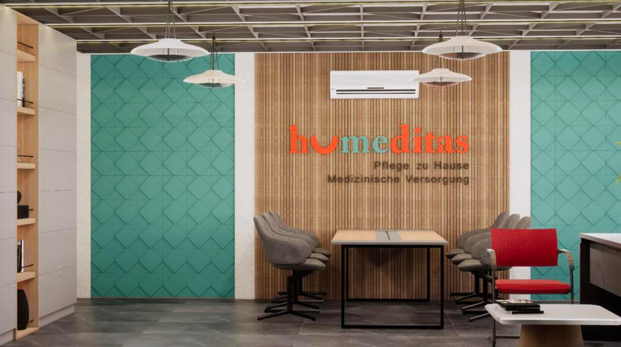 3D Planung Büro - Humeditas Pflege