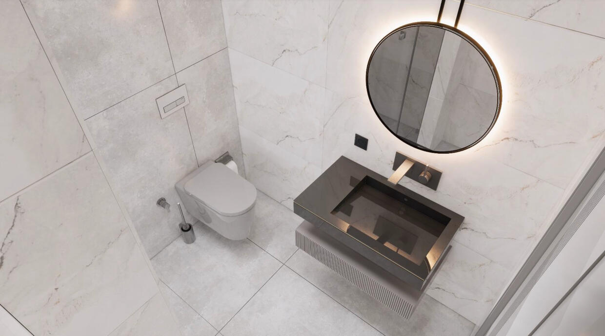 3D-Planung Einfamilienhaus Farndau